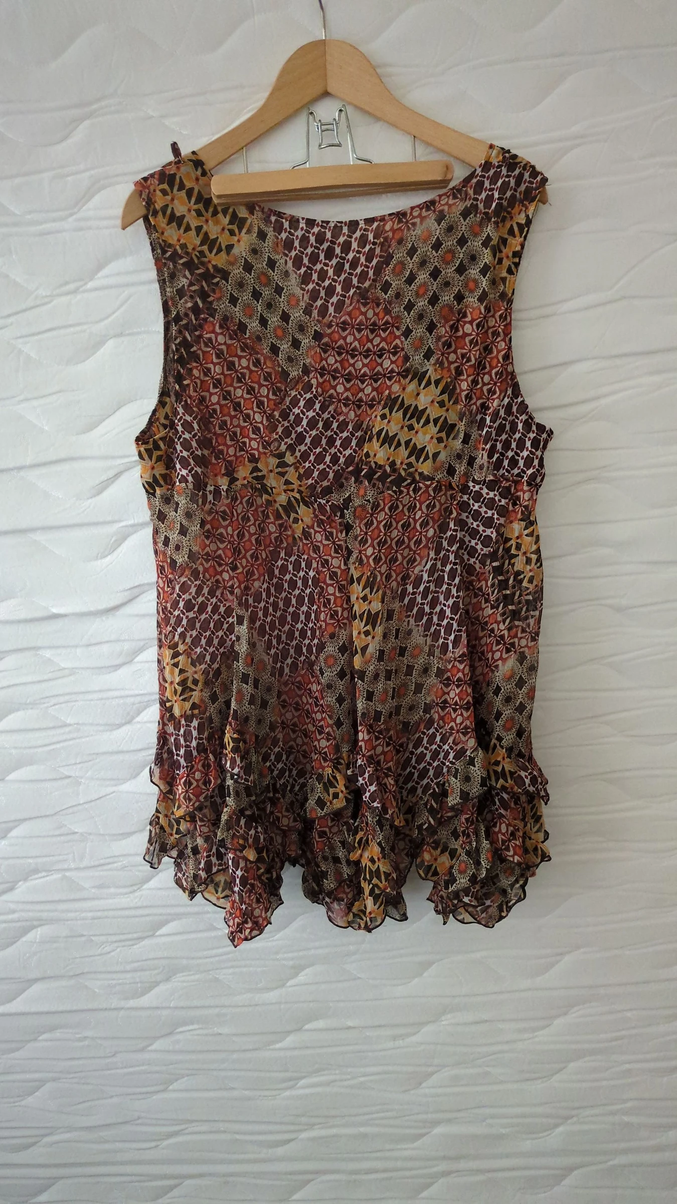Vestido curto ou túnica feminina verão tamanho 48 diane laupy – photo 4